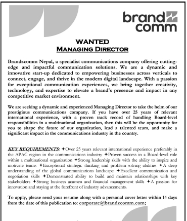 Managing Director