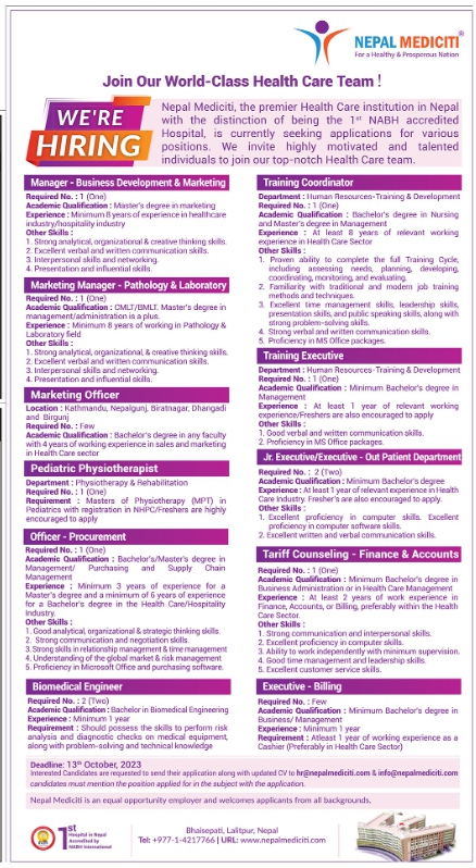 Officer - Procurement