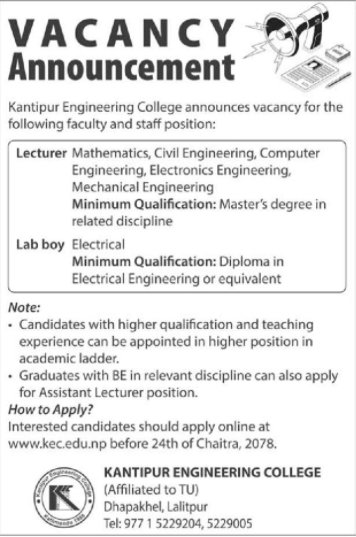 Lecturer