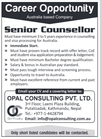 Senior Counsellor