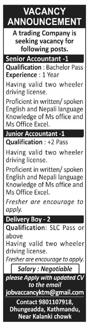 Junior Accountant