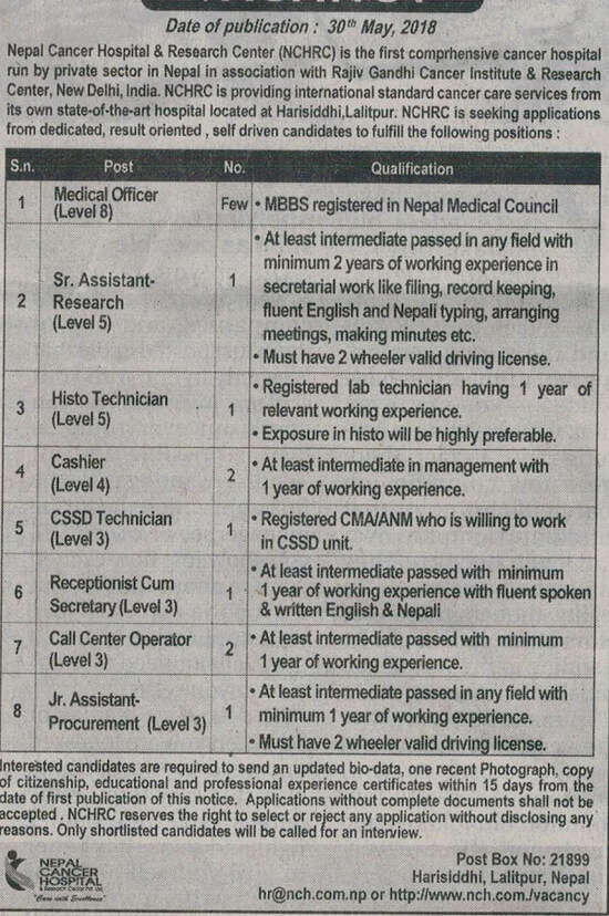 CSSD Technician
