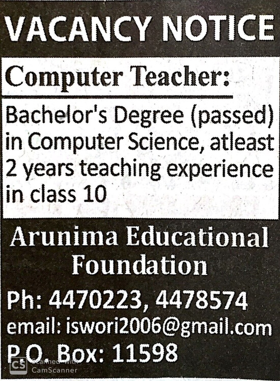 Computer Teacher