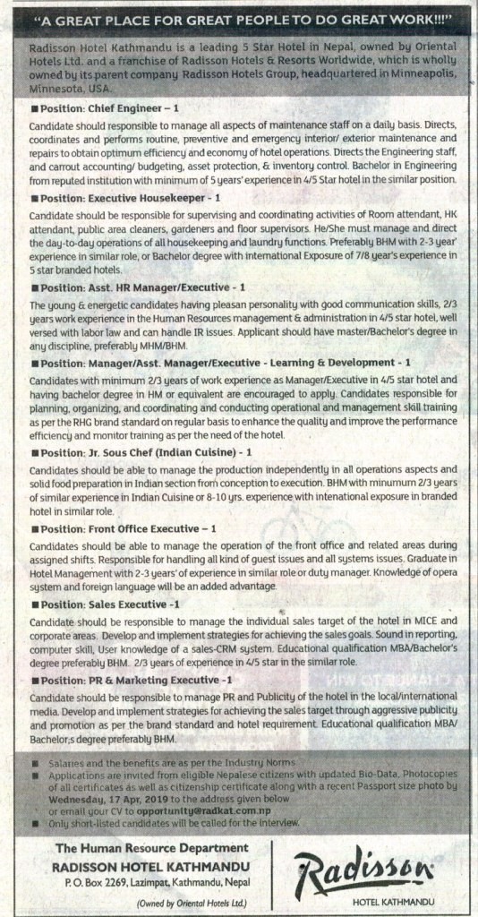 Asst. HR Manager/Executive