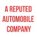 A Reputed Automobile Company